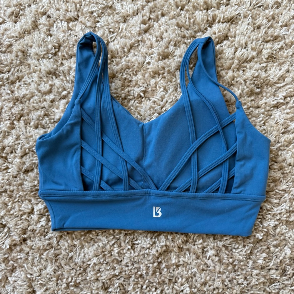 Buffbunny Blue Women's Sports Bra